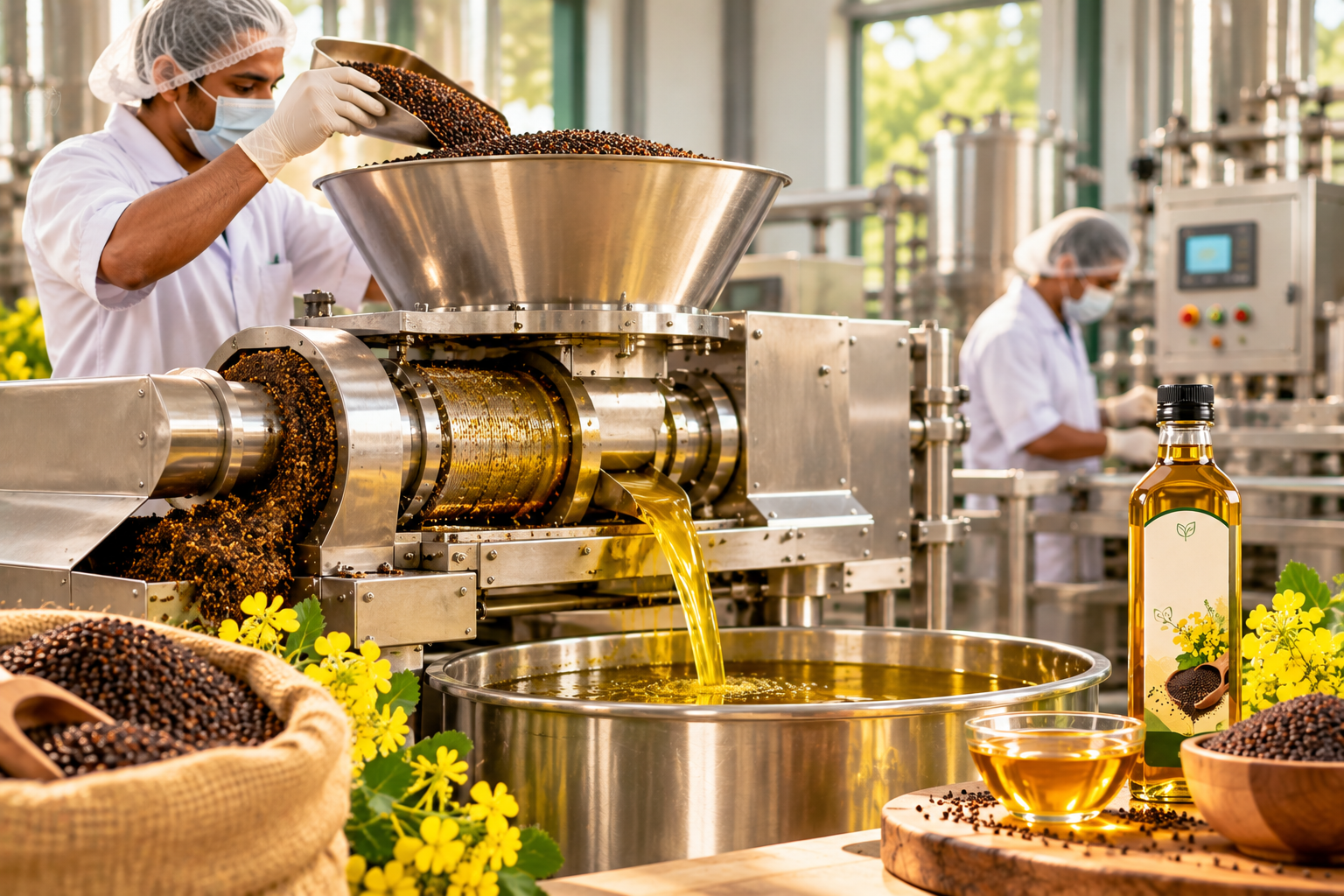 Oil pressing machine