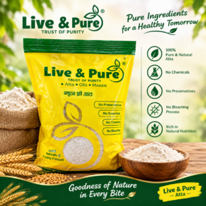 Live & Pure® Premium Bajri Atta