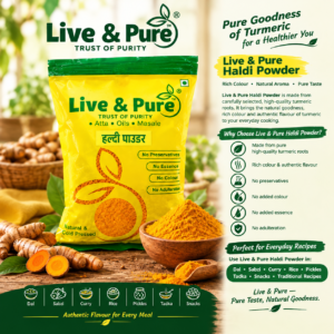 Live & Pure Haldi Powder