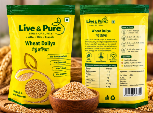 Wheat Daliya – Traditional Taste, Healthy Living